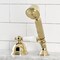 Kingston Brass KSK3352PLTR Transfer Valve Set For Roman Tub Filler, Polished Brass KSK3352PLTR - alternate 4